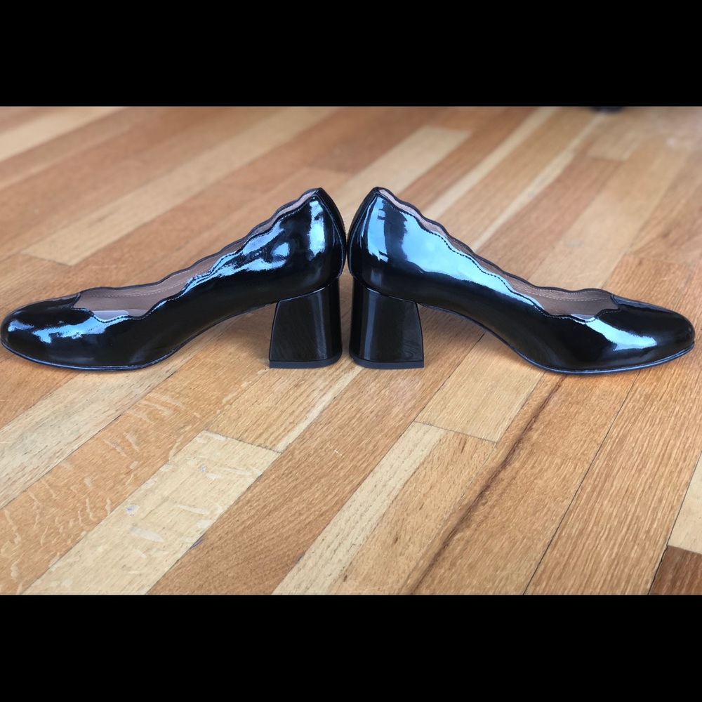New in Box French Sole Patent Leather Pumps